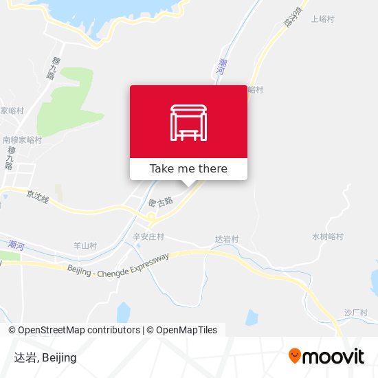 迏岩 map
