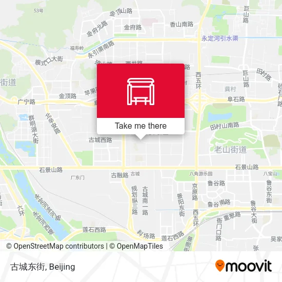 古城东街 map