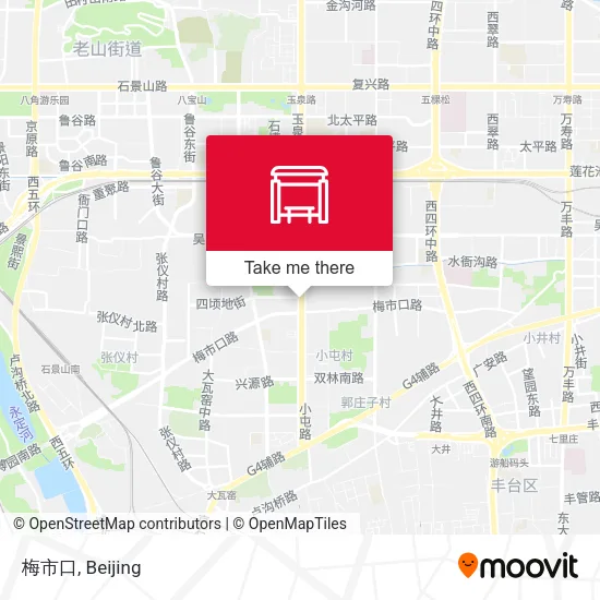 梅市口 map