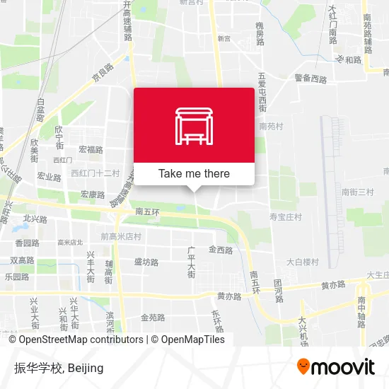 振华学校 map