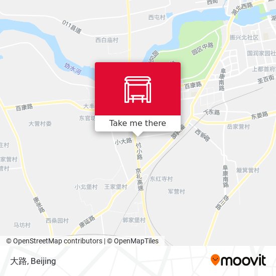 大路 map
