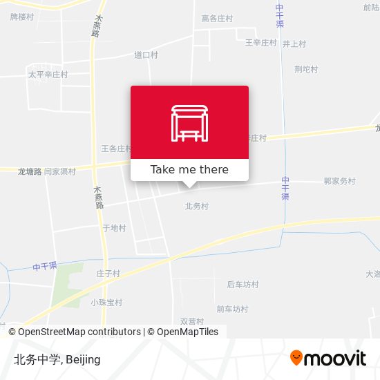 北务中学 map
