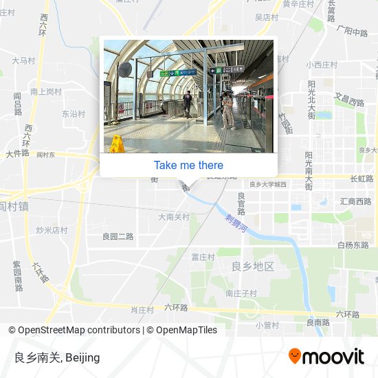 良乡南关 map
