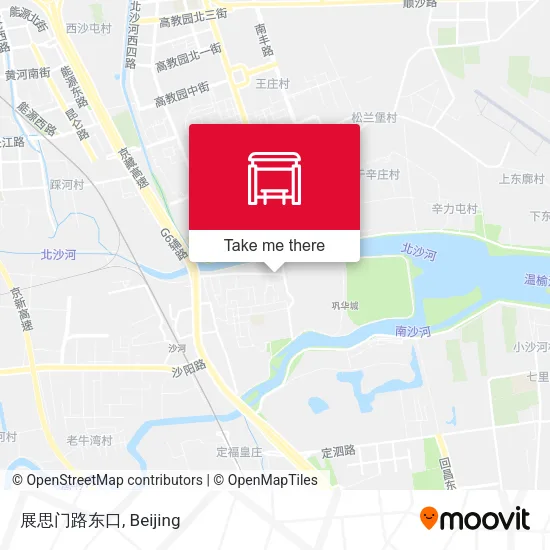 展思门路东口 map
