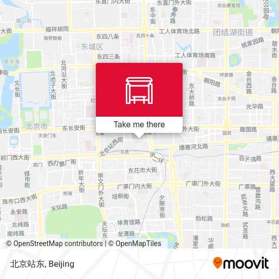 北京站东 map