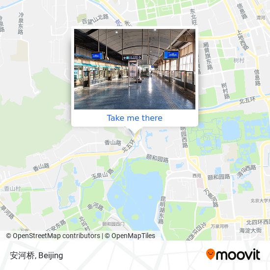 安河桥 map