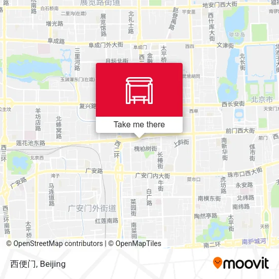 西便门 map
