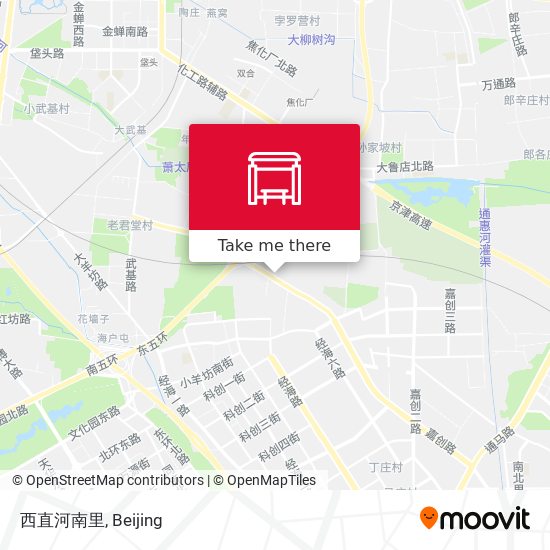 西直河南里 map