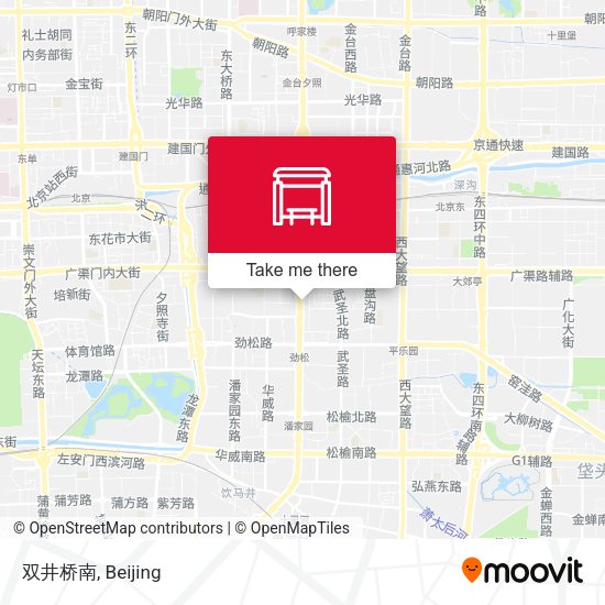 双井桥南 map