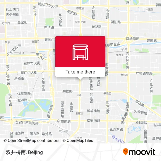 双井桥南 map
