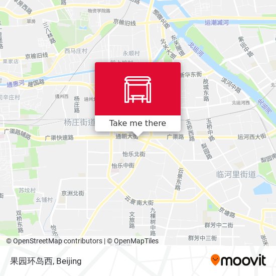果园环岛西 map