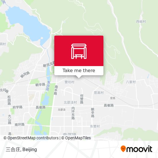 三合庄 map