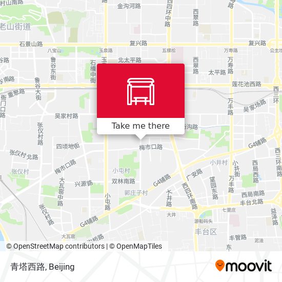 青塔西路 map