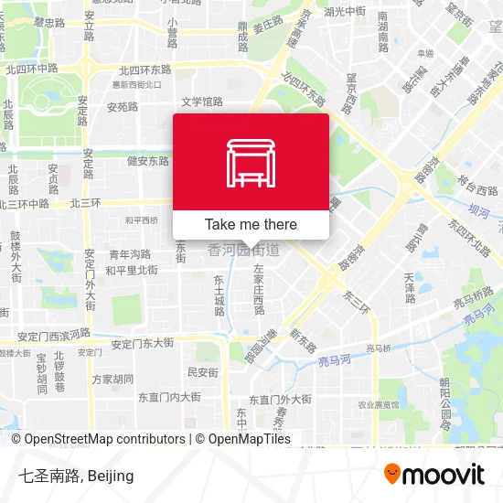 七圣南路 map