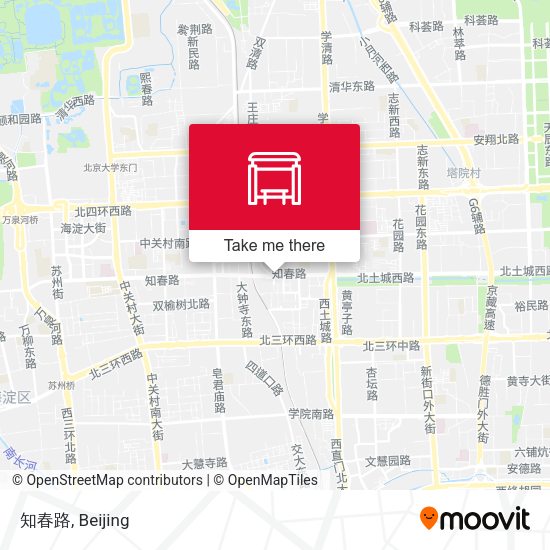 知春路 map