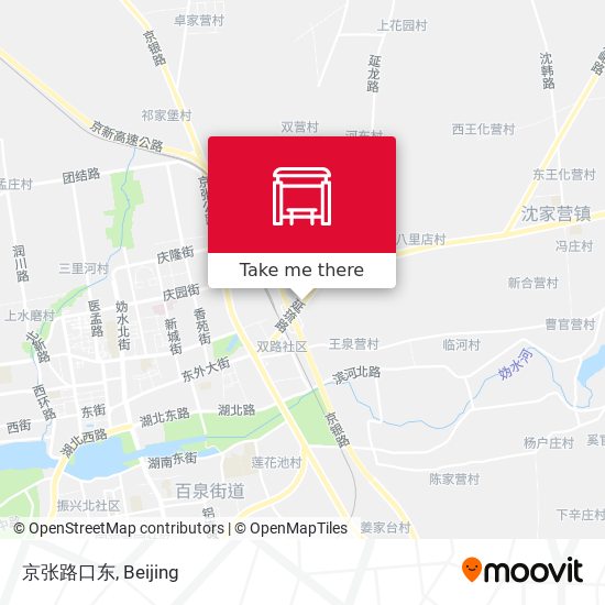 京张路口东 map