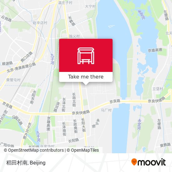 稻田村南 map