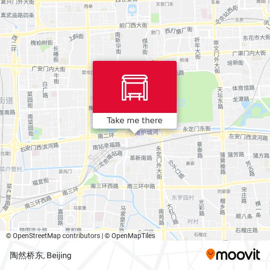 陶然桥东 map