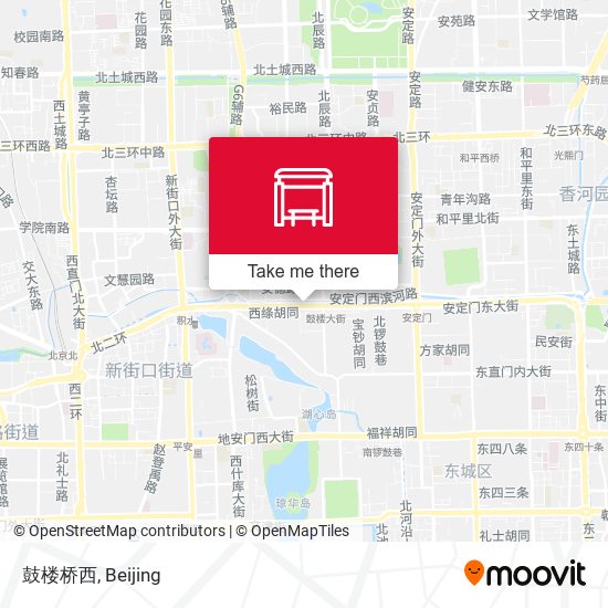 鼓楼桥西 map