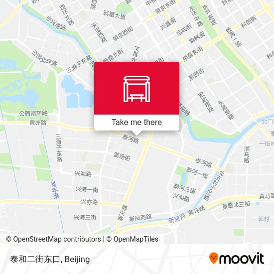 泰和二街东口 map