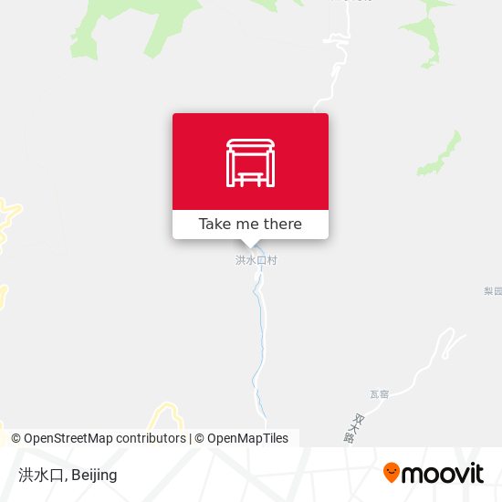 洪水口 map