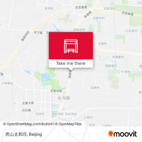 房山太和庄 map