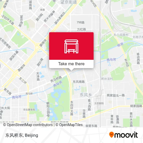 东风桥东 map