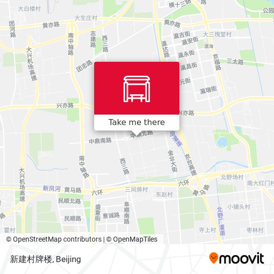 新建村牌楼 map