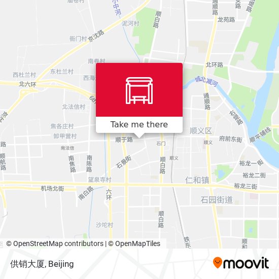 供销大厦 map
