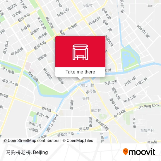马驹桥老桥 map