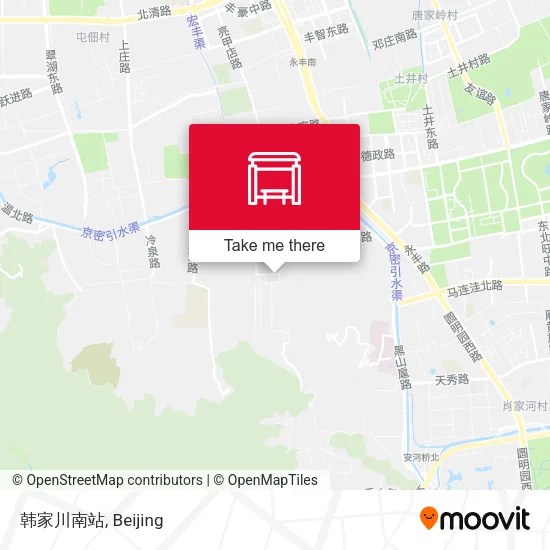 韩家川南站 map