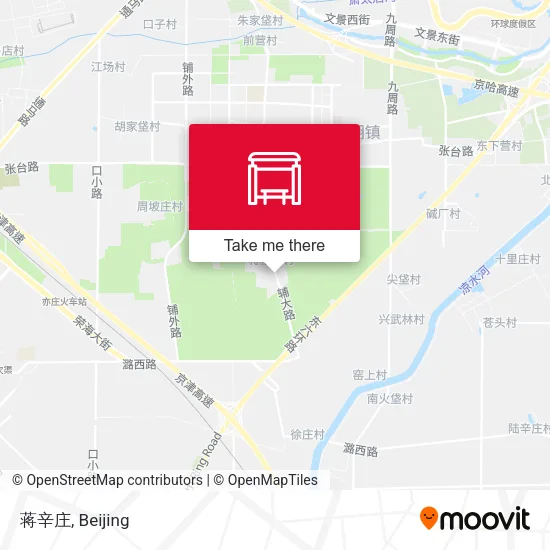 蒋辛庄 map