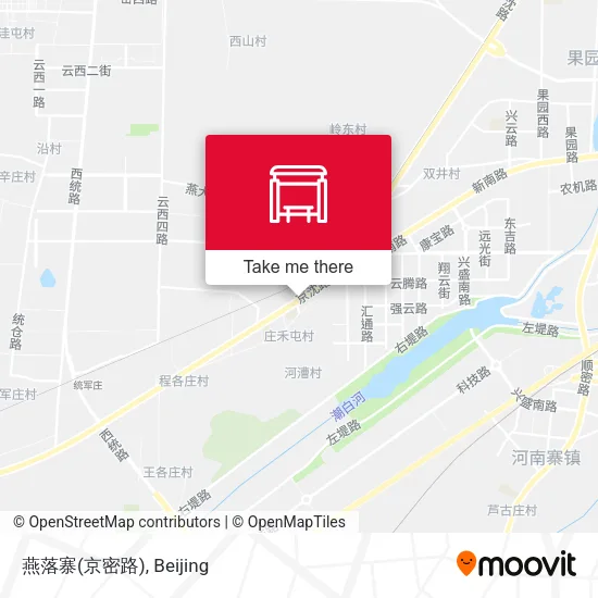 燕落寨(京密路) map