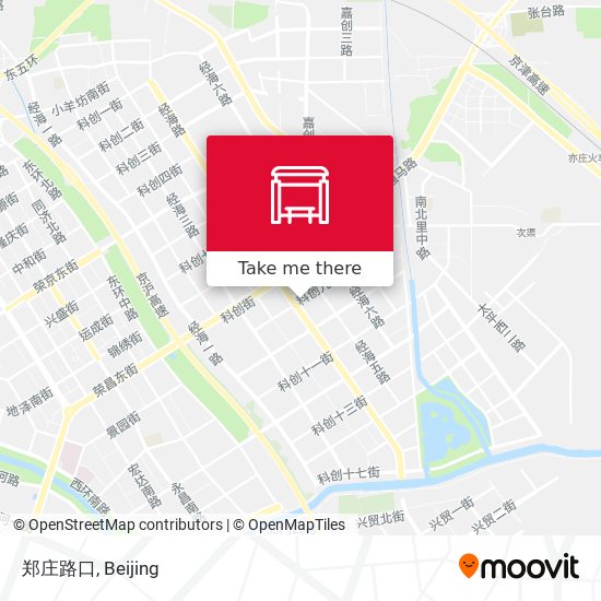 郑庄路口 map