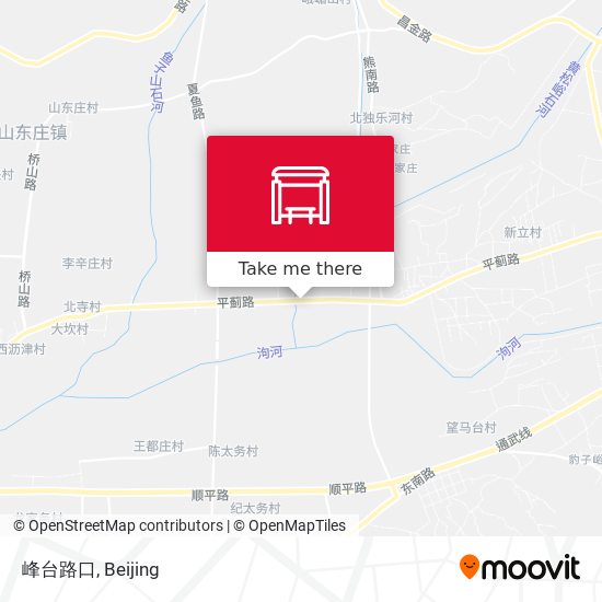 峰台路口 map