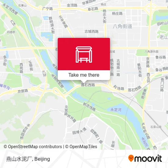 燕山水泥厂 map