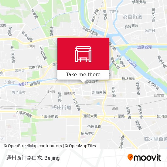 通州西门路口东 map