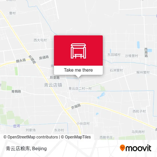 青云店粮库 map