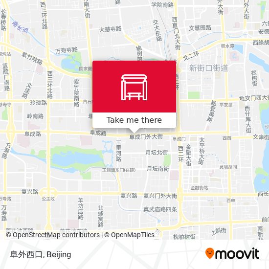 阜外西口 map