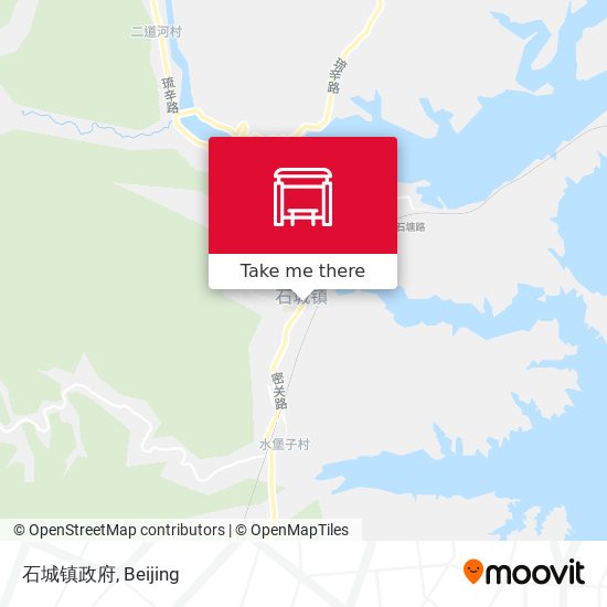 石城镇政府 map