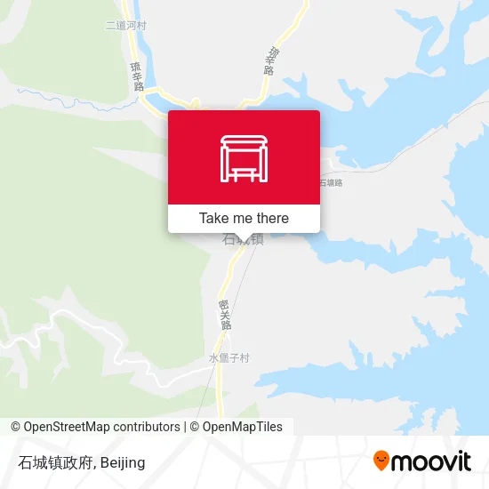石城镇政府 map