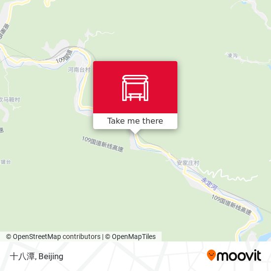 十八潭 map