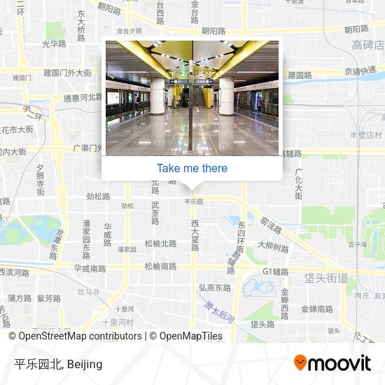 平乐园北 map