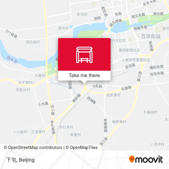 下屯 map