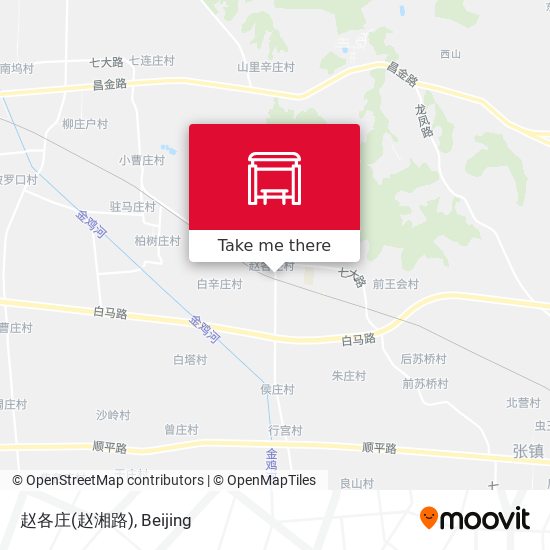 赵各庄(赵湘路) map
