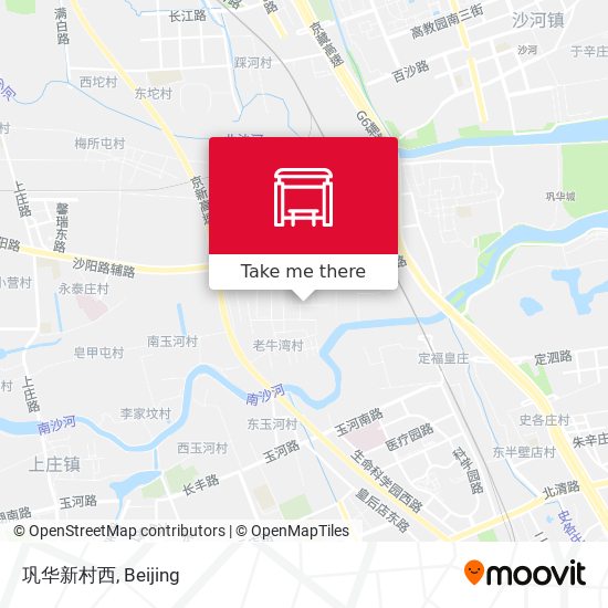 巩华新村西 map