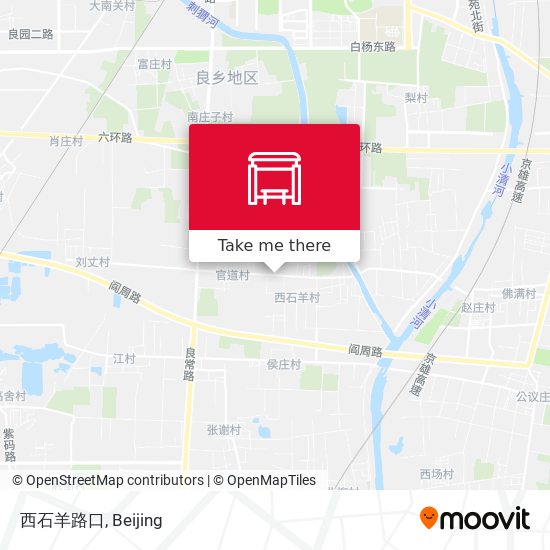 西石羊路口 map