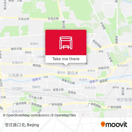 管庄路口北 map