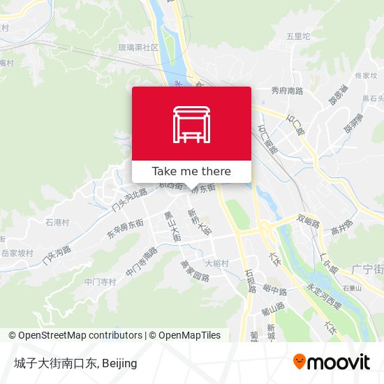 城子大街南口东 map