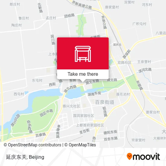 延庆东关 map